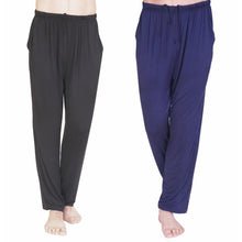 Men's Solid Knit Causal Slacks Pajamas Pants LY3 ILML