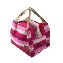 Portable Picnic Thermal Insulated Food Storage Canvas Aluminum Zipper Box Tote Bento Pouch Lunch Bag  ILML