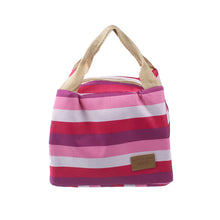 Portable Picnic Thermal Insulated Food Storage Canvas Aluminum Zipper Box Tote Bento Pouch Lunch Bag  ILML