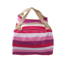Portable Picnic Thermal Insulated Food Storage Canvas Aluminum Zipper Box Tote Bento Pouch Lunch Bag  ILML