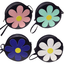 Chain Flower Printind Shoulder Bags Ladies PU Leather Hbags Women Messenger Bags Crossbody Small Bag ILML
