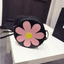 Chain Flower Printind Shoulder Bags Ladies PU Leather Hbags Women Messenger Bags Crossbody Small Bag ILML