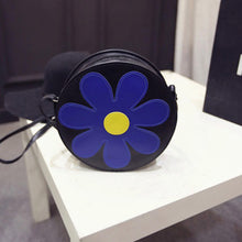 Chain Flower Printind Shoulder Bags Ladies PU Leather Hbags Women Messenger Bags Crossbody Small Bag ILML