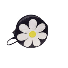 Chain Flower Printind Shoulder Bags Ladies PU Leather Hbags Women Messenger Bags Crossbody Small Bag ILML