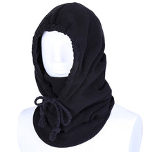 Thicker Fleece Warm Wind Protection Face Mask Scarf Hat ILML