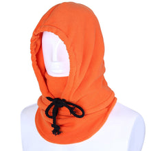 Thicker Fleece Warm Wind Protection Face Mask Scarf Hat ILML