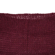 Warm Women Two Circle Cable Knit Cowl Neck Long Scarf Shawl Casual Solid Scarves Shawls  ILML