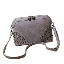Retro Vintage Women Chain Nubuck Leather Hbag Tote Trendy Shoulder Bags Messenger Bag Rivet Cross body bag Bolsas  ILML