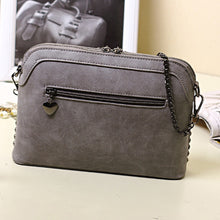 Retro Vintage Women Chain Nubuck Leather Hbag Tote Trendy Shoulder Bags Messenger Bag Rivet Cross body bag Bolsas  ILML