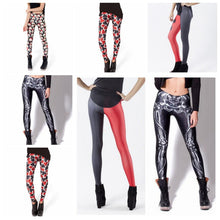 Sexy Girl Women Digital Printed Leggings Stretchy Jeggings Slim Pencil Pants LY3 ILML