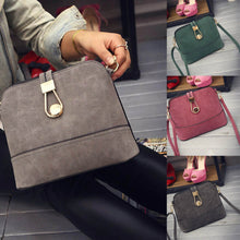 Small Shell Bag Matte PU Shoulder Bag Women Messenger Bag Messenger Bags Ladies Clutch Bolsas ILML