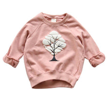 Boys Girls Sweatshirts Baby Children Clothes Cotton Casual Kids Sweatshirts Hoodies Tops ILML