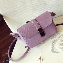 Trendy Women Plug Lock Leather Hbag Cross Body Single Shoulder Bag Women's Messenger Bags Clutch Purse Bolsas  ILML