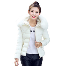 Jacket Coat Women Slim Thickening Down Parkas Cotton-padded Jacket Outerwear Clothes ILML