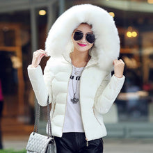 Jacket Coat Women Slim Thickening Down Parkas Cotton-padded Jacket Outerwear Clothes ILML