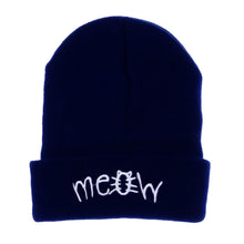Knitting MEOW Beanie Hat Snapback Men Women Hiphop Cap ILML