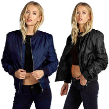jacket women bomber jackets cool Army slim Long Sleeve O-Neck Short zipper Casual Coat chaquetas motorista outwear ILML