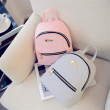Women Backpack PU Leather Mochila Causal Floral Printing School Bags For Teenagers Girls Top-hle Backpacks ILML