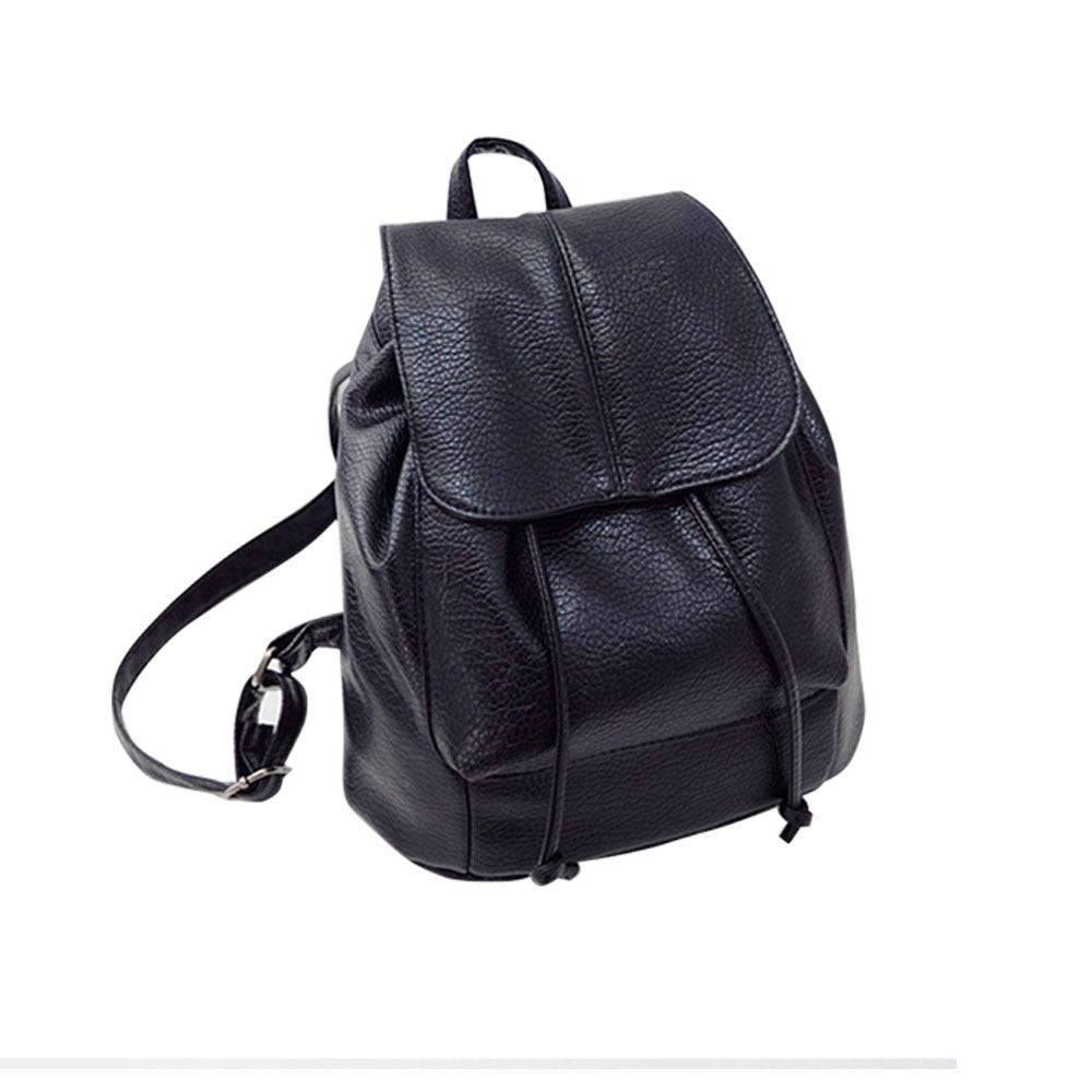 Women Backpack Shoulder Bag PU leather Mochila School Bags For Teenagers Girls Top-hle Backpacks ILML