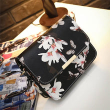 Women bag Floral women messenger bags single shoulder bag leather hbags Satchel Crossbody bolsas ILML