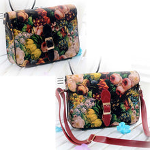 Women bag Painting Flowers women messenger bags shoulder bag leather hbags Crossbody Tote bolsas ILML