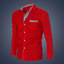 Casual Mens Luxury Long Sleeve Casual Slim Fit Stylish Dress Shirts ILML