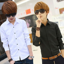 Casual Leisure Luxury Long Sleeve Mens Casual Slim Fit Stylish Shirts ILML