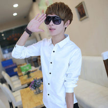 Casual Leisure Luxury Long Sleeve Mens Casual Slim Fit Stylish Shirts ILML