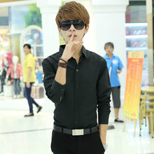 Casual Leisure Luxury Long Sleeve Mens Casual Slim Fit Stylish Shirts ILML
