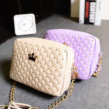 Women Bag Women Messenger Bags Rivet Chain Shoulder Bag PU Leather Zipper Crossbody bags bolsa feminina ILML