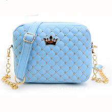 Women Bag Women Messenger Bags Rivet Chain Shoulder Bag PU Leather Zipper Crossbody bags bolsa feminina ILML