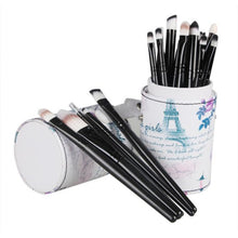 20PCS MAANGE Professional makeup brushes Leather Cup Holder Case Foundation Eyeshadow ovale makeup brush cosmetics Tool ILML