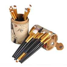 20PCS MAANGE Professional makeup brushes Leather Cup Holder Case Foundation Eyeshadow ovale makeup brush cosmetics Tool ILML