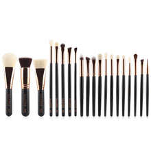 20Pcs Maange Professional makeup brushes maquillage Eyeshadow rose gold brush Foundation ovale makeup brush cosmetics ILML