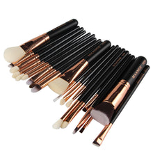 20Pcs Maange Professional makeup brushes maquillage Eyeshadow rose gold brush Foundation ovale makeup brush cosmetics ILML