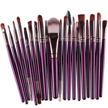 20Pcs Makeup Brushes Pro Powder Blush Foundation Eyeshadow Eyeliner Lip Cosmetic Brush Kit Beauty Tools Make-up Toiletry Kit ILML