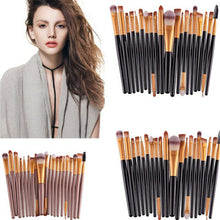 20Pcs Makeup Brushes Pro Powder Blush Foundation Eyeshadow Eyeliner Lip Cosmetic Brush Kit Beauty Tools Make-up Toiletry Kit ILML