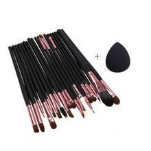 20pcss Makeup Brushes Set Powder Foundation Eyeshadow Eyeliner Lip Brush Tool  Sponge Beush  ILML
