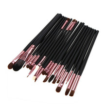 20pcss Makeup Brushes Set Powder Foundation Eyeshadow Eyeliner Lip Brush Tool  Sponge Beush  ILML