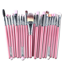 20pcs Professional Makeup Brushes Powder Foundation Lip eyebrows eyelashes eyes tools Make up Toiletry Kit Brush Cosmetics ILML