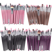 20pcs Professional Makeup Brushes Powder Foundation Lip eyebrows eyelashes eyes tools Make up Toiletry Kit Brush Cosmetics ILML