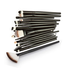 2 Makeup Brushes Professional Make-up Toiletry Kit Wool Make Up Brush Set  ILML