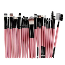 22Pcs Maange Rose gold makeup brushes Professional cosmetics eyebrow Powder Foundation ovale makeup brush maquillage Tool ILML