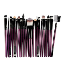 22Pcs Maange Rose gold makeup brushes Professional cosmetics eyebrow Powder Foundation ovale makeup brush maquillage Tool ILML