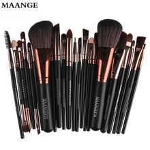 22pcs MAANGE Eyeshadow Blending Makeup Brushes Cosmetic Powder Foundation Eyeshadading Eyebrow Lip Brush Blusher Brushes ILML