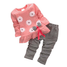 2pcss Kids Baby Girl Minnie Clothes Sets Pullover Bow TopsPlaids  Checks Pants Outfits Set WholeBaby Boutique Clothing ILML