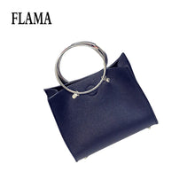 2pcs bags PU women leather Hoop Hbag Classic women's tote shoulder messenger bags Clutch ILML