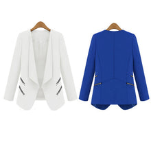 3 Colors OL Women's Long Sleeve Slim Lapel Blazer Suits Jackets Casual Open Coats Blazers Outwear Y8 ILML