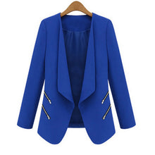 3 Colors OL Women's Long Sleeve Slim Lapel Blazer Suits Jackets Casual Open Coats Blazers Outwear Y8 ILML