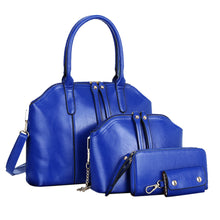 3 pcs leather bags women's hbags women messenger bag purse Key cases famousluxury crossbody Shoulder Bag for girls ILML